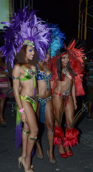 Winston Sill/Freelance Photographer
Bacchanal Jamaica presents Bacchanal New Year Band Launch and Fete, held at the Mas Camp, Stadium North on Saturday night January 3, 2015.