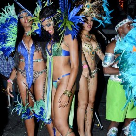 Winston Sill/Freelance Photographer
Bacchanal Jamaica presents Bacchanal New Year Band Launch and Fete, held at the Mas Camp, Stadium North on Saturday night January 3, 2015.