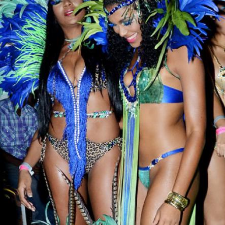 Winston Sill/Freelance Photographer
Bacchanal Jamaica presents Bacchanal New Year Band Launch and Fete, held at the Mas Camp, Stadium North on Saturday night January 3, 2015.