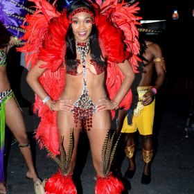 Winston Sill/Freelance Photographer
Bacchanal Jamaica presents Bacchanal New Year Band Launch and Fete, held at the Mas Camp, Stadium North on Saturday night January 3, 2015.