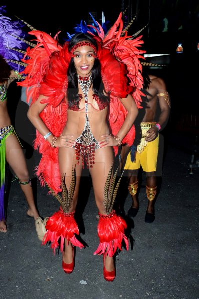 Winston Sill/Freelance Photographer
Bacchanal Jamaica presents Bacchanal New Year Band Launch and Fete, held at the Mas Camp, Stadium North on Saturday night January 3, 2015.