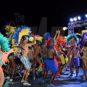 Winston Sill/Freelance Photographer
Bacchanal Jamaica presents Bacchanal New Year Band Launch and Fete, held at the Mas Camp, Stadium North on Saturday night January 3, 2015.