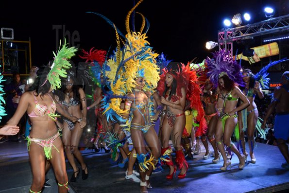 Winston Sill/Freelance Photographer
Bacchanal Jamaica presents Bacchanal New Year Band Launch and Fete, held at the Mas Camp, Stadium North on Saturday night January 3, 2015.