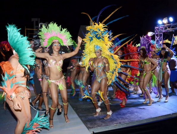 Winston Sill/Freelance Photographer
Bacchanal Jamaica presents Bacchanal New Year Band Launch and Fete, held at the Mas Camp, Stadium North on Saturday night January 3, 2015.