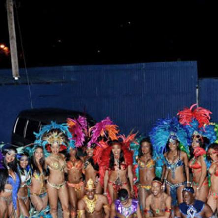 Winston Sill/Freelance Photographer
Bacchanal Jamaica presents Bacchanal New Year Band Launch and Fete, held at the Mas Camp, Stadium North on Saturday night January 3, 2015.