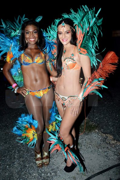 Winston Sill/Freelance Photographer
Bacchanal Jamaica presents Bacchanal New Year Band Launch and Fete, held at the Mas Camp, Stadium North on Saturday night January 3, 2015.