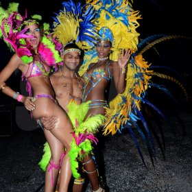 Winston Sill/Freelance Photographer
Bacchanal Jamaica presents Bacchanal New Year Band Launch and Fete, held at the Mas Camp, Stadium North on Saturday night January 3, 2015.