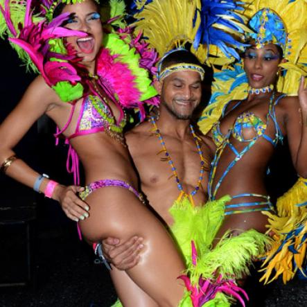 Winston Sill/Freelance Photographer
Bacchanal Jamaica presents Bacchanal New Year Band Launch and Fete, held at the Mas Camp, Stadium North on Saturday night January 3, 2015.