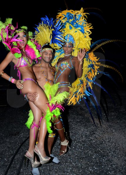 Winston Sill/Freelance Photographer
Bacchanal Jamaica presents Bacchanal New Year Band Launch and Fete, held at the Mas Camp, Stadium North on Saturday night January 3, 2015.