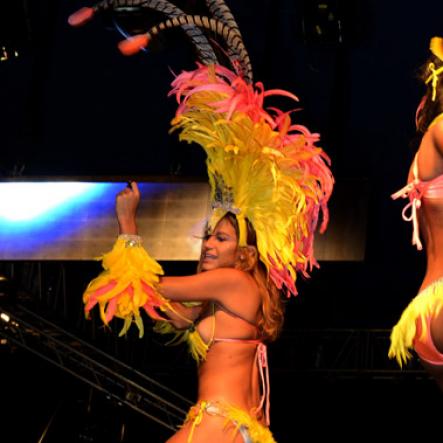 Winston Sill/Freelance Photographer
Bacchanal Jamaica presents the Opening Night of the 2014 Carnival Season with Bacchanal Fridays, held at Mas Camp, Stadium North on Friday night March 7, 2014.