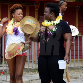 Winston Sill/Freelance Photographer
 Bacchanal Jamaica presents Beach J'ouvertFete, held at James Bond Beach, Oracabessa, St. Mary on Saturday April 19, 2014.