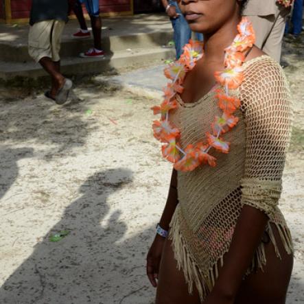 Winston Sill/Freelance Photographer
 Bacchanal Jamaica presents Beach J'ouvertFete, held at James Bond Beach, Oracabessa, St. Mary on Saturday April 19, 2014.