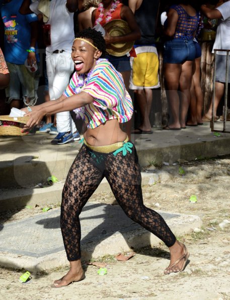 Winston Sill/Freelance Photographer
 Bacchanal Jamaica presents Beach J'ouvertFete, held at James Bond Beach, Oracabessa, St. Mary on Saturday April 19, 2014.