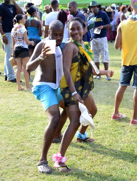 Winston Sill/Freelance Photographer
 Bacchanal Jamaica presents Beach J'ouvertFete, held at James Bond Beach, Oracabessa, St. Mary on Saturday April 19, 2014.