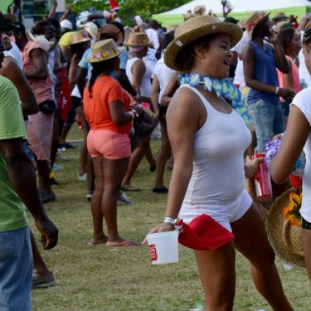 Winston Sill/Freelance Photographer
 Bacchanal Jamaica presents Beach J'ouvertFete, held at James Bond Beach, Oracabessa, St. Mary on Saturday April 19, 2014.