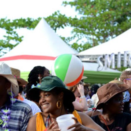 Winston Sill/Freelance Photographer
 Bacchanal Jamaica presents Beach J'ouvertFete, held at James Bond Beach, Oracabessa, St. Mary on Saturday April 19, 2014.