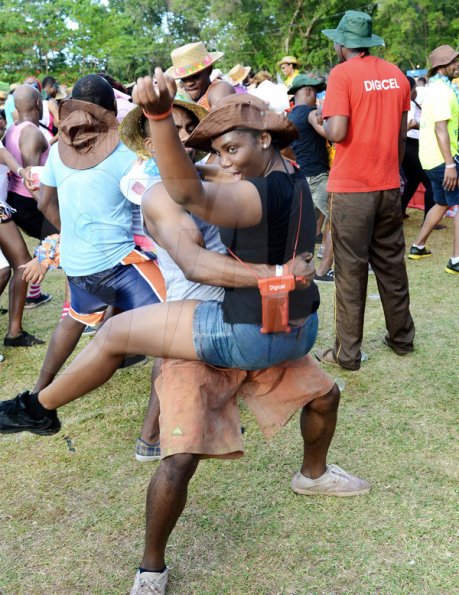 Winston Sill/Freelance Photographer

 Bacchanal Jamaica presents Beach J'ouvertFete, held at James Bond Beach, Oracabessa, St. Mary on Saturday April 19, 2014.