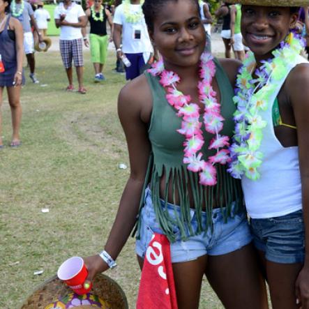 Winston Sill/Freelance Photographer
 Bacchanal Jamaica presents Beach J'ouvertFete, held at James Bond Beach, Oracabessa, St. Mary on Saturday April 19, 2014.