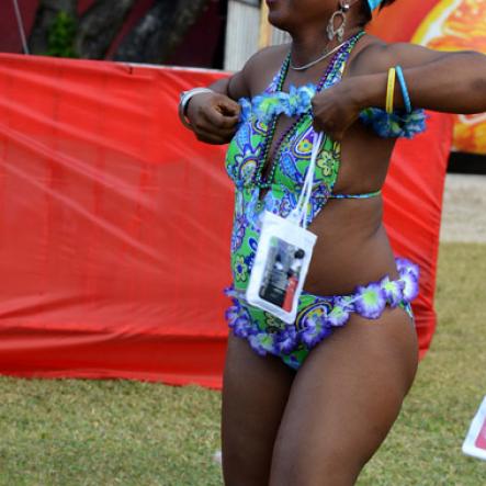 Winston Sill/Freelance Photographer
 Bacchanal Jamaica presents Beach J'ouvertFete, held at James Bond Beach, Oracabessa, St. Mary on Saturday April 19, 2014.