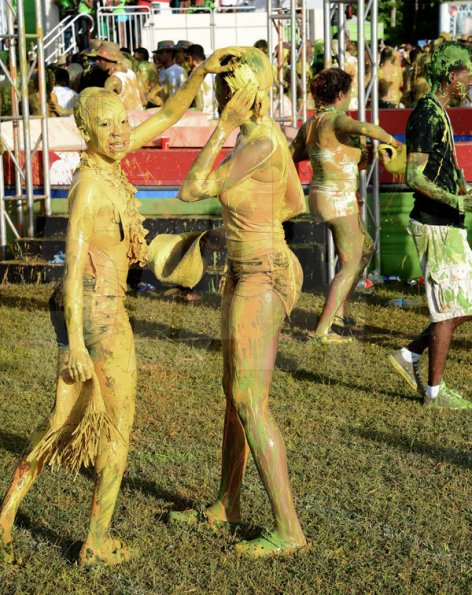 Winston Sill/Freelance Photographer

 Bacchanal Jamaica presents Beach J'ouvertFete, held at James Bond Beach, Oracabessa, St. Mary on Saturday April 19, 2014.