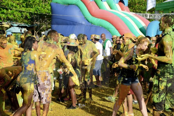 Winston Sill/Freelance Photographer

 Bacchanal Jamaica presents Beach J'ouvertFete, held at James Bond Beach, Oracabessa, St. Mary on Saturday April 19, 2014.