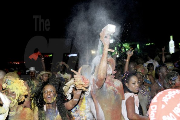 Winston Sill / Freelance Photographer
Bacchanal Jamaica  Beach J'Onvert Party, held at James Bond Beach, Oracabessa, St. Mary on Saturday March 30, 2013.