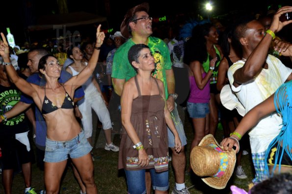 Winston Sill/Freelance Photographer
 Bacchanal Jamaica presents Beach J'ouvertFete, held at James Bond Beach, Oracabessa, St. Mary on Saturday April 19, 2014.