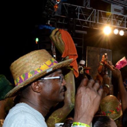 Winston Sill/Freelance Photographer
 Bacchanal Jamaica presents Beach J'ouvertFete, held at James Bond Beach, Oracabessa, St. Mary on Saturday April 19, 2014.