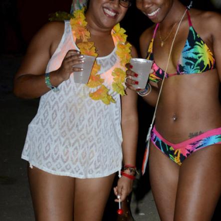 Winston Sill/Freelance Photographer
 Bacchanal Jamaica presents Beach J'ouvertFete, held at James Bond Beach, Oracabessa, St. Mary on Saturday April 19, 2014.