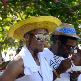 Winston Sill/Freelance Photographer
Bacchanal Jamaica and Smirnoff sponsored Beach J'ouvert, held at James Bond Beach, Oracabessa, St, Mary on Saturday April 4, 2015.