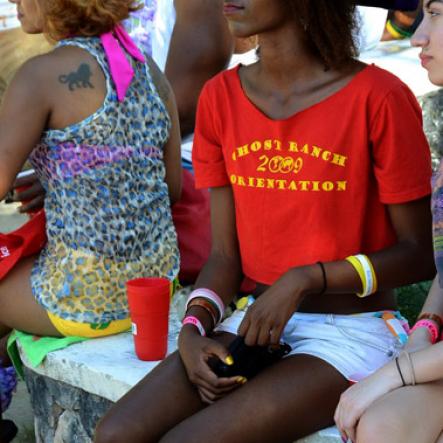 Winston Sill/Freelance Photographer
Bacchanal Jamaica and Smirnoff sponsored Beach J'ouvert, held at James Bond Beach, Oracabessa, St, Mary on Saturday April 4, 2015.