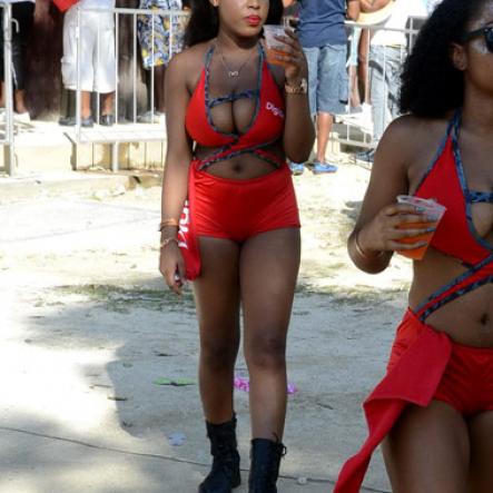 Winston Sill/Freelance Photographer
Bacchanal Jamaica and Smirnoff sponsored Beach J'ouvert, held at James Bond Beach, Oracabessa, St, Mary on Saturday April 4, 2015.