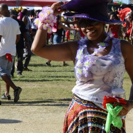 Winston Sill/Freelance Photographer
Bacchanal Jamaica and Smirnoff sponsored Beach J'ouvert, held at James Bond Beach, Oracabessa, St, Mary on Saturday April 4, 2015.