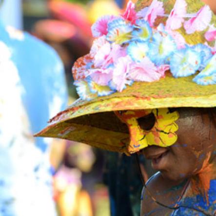 Winston Sill/Freelance Photographer
Bacchanal Jamaica and Smirnoff sponsored Beach J'ouvert, held at James Bond Beach, Oracabessa, St. Mary on Saturday April 4, 2015.