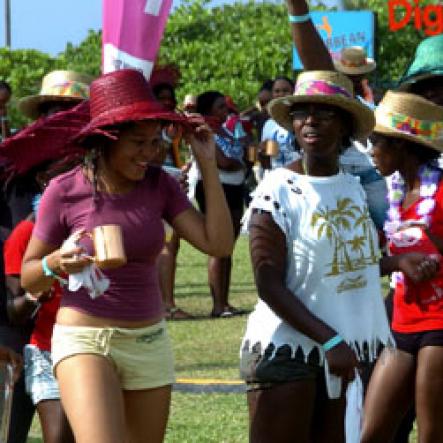 Winston Sill / Freelance Photographer
Bacchanal Jamaica and Smirnoff Beach J'ouvert, featuring Machel Montano and Patrice Roberts, held at James Bond Beach, Oracabessa, St Mary on Saturday April 7, 2012.