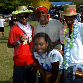 Winston Sill / Freelance Photographer
Bacchanal Jamaica and Smirnoff Beach J'ouvert, featuring Machel Montano and Patrice Roberts, held at James Bond Beach, Oracabessa, St Mary on Saturday April 7, 2012.