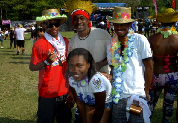 Winston Sill / Freelance Photographer
Bacchanal Jamaica and Smirnoff Beach J'ouvert, featuring Machel Montano and Patrice Roberts, held at James Bond Beach, Oracabessa, St Mary on Saturday April 7, 2012.