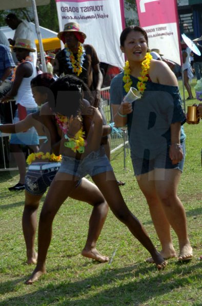 Winston Sill / Freelance Photographer
Bacchanal Jamaica and Smirnoff Beach J'ouvert, featuring Machel Montano and Patrice Roberts, held at James Bond Beach, Oracabessa, St Mary on Saturday April 7, 2012.