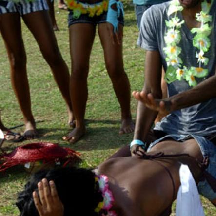 Winston Sill / Freelance Photographer
Bacchanal Jamaica and Smirnoff Beach J'ouvert, featuring Machel Montano and Patrice Roberts, held at James Bond Beach, Oracabessa, St Mary on Saturday April 7, 2012.