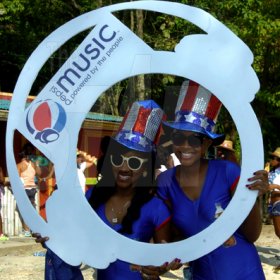 Winston Sill / Freelance Photographer
Bacchanal Jamaica and Smirnoff Beach J'ouvert, featuring Machel Montano and Patrice Roberts, held at James Bond Beach, Oracabessa, St Mary on Saturday April 7, 2012.