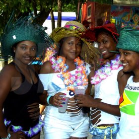 Winston Sill / Freelance Photographer
Bacchanal Jamaica and Smirnoff Beach J'ouvert, featuring Machel Montano and Patrice Roberts, held at James Bond Beach, Oracabessa, St Mary on Saturday April 7, 2012.