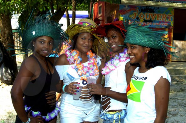 Winston Sill / Freelance Photographer
Bacchanal Jamaica and Smirnoff Beach J'ouvert, featuring Machel Montano and Patrice Roberts, held at James Bond Beach, Oracabessa, St Mary on Saturday April 7, 2012.