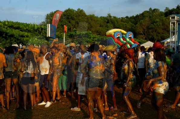 Winston Sill / Freelance Photographer
Bacchanal Jamaica and Smirnoff Beach J'ouvert, featuring Machel Montano and Patrice Roberts, held at James Bond Beach, Oracabessa, St Mary on Saturday April 7, 2012.