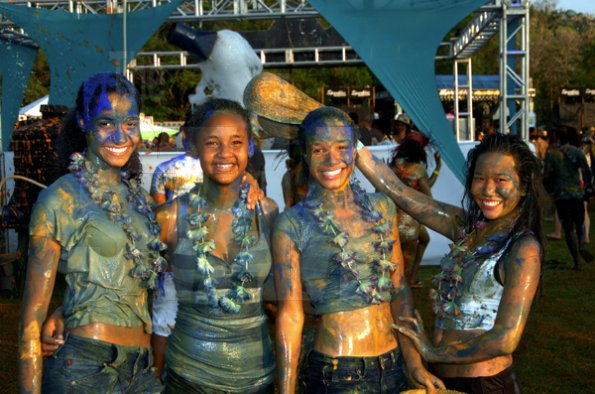 Winston Sill / Freelance Photographer
Bacchanal Jamaica and Smirnoff Beach J'ouvert, featuring Machel Montano and Patrice Roberts, held at James Bond Beach, Oracabessa, St Mary on Saturday April 7, 2012.