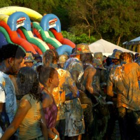 Winston Sill / Freelance Photographer
Bacchanal Jamaica and Smirnoff Beach J'ouvert, featuring Machel Montano and Patrice Roberts, held at James Bond Beach, Oracabessa, St Mary on Saturday April 7, 2012.