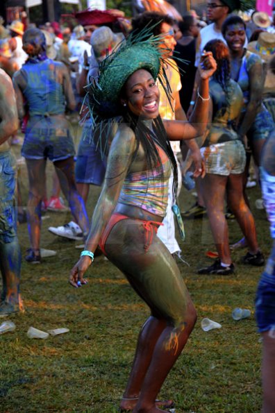 Winston Sill / Freelance Photographer
Bacchanal Jamaica and Smirnoff Beach J'ouvert, featuring Machel Montano and Patrice Roberts, held at James Bond Beach, Oracabessa, St Mary on Saturday April 7, 2012.