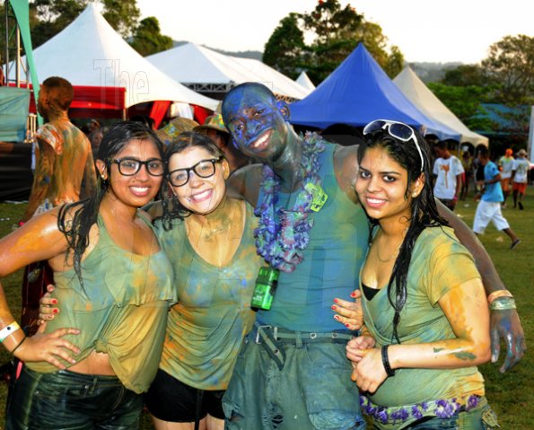 Winston Sill / Freelance Photographer
Bacchanal Jamaica and Smirnoff Beach J'ouvert, featuring Machel Montano and Patrice Roberts, held at James Bond Beach, Oracabessa, St Mary on Saturday April 7, 2012.