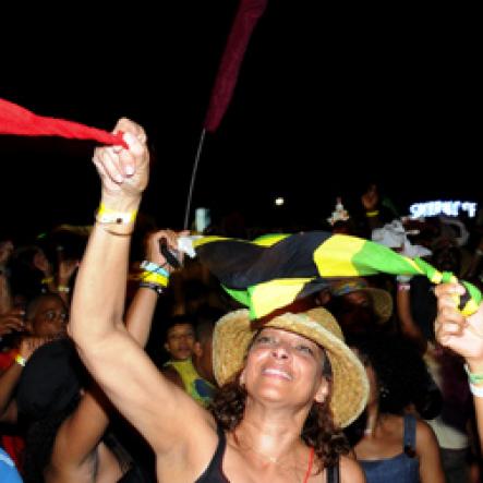 Winston Sill / Freelance Photographer
Bacchanal Jamaica and Smirnoff Beach J'ouvert, featuring Machel Montano and Patrice Roberts, held at James Bond Beach, Oracabessa, St Mary on Saturday April 7, 2012.