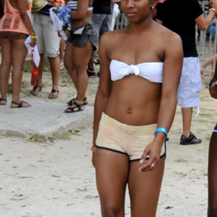 Winston Sill / Freelance Photographer
Bacchanal Jamaica Beach J'Ouvert Party, held at James Bond Beach, Oracabessa, St. Mary on  Saturday March 30, 2013.