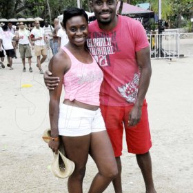 Winston Sill / Freelance Photographer
Juliet Cuthbert and her beau Levaugh Flyn are all smiles at Bacchanal  Jamaica Beach J'Ouvert at James Bond Beach in St Mary on Saturday.


..............................................................................................
Party, held at James Bond Beach, Oracabessa, St. Mary on Saturday March 30, 2013.